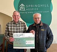 Donation to Spring Hill Hospice